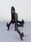 Hweijm High-Quality Exquisite Reddish-Brown Wooden Display Stands