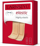 LARNSEYU Waterproof High Elasticity Medical Adhesive Bands(40PCS)