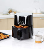 Gluck Black Multi-Functional Digital Air Fryers